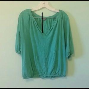 Green LILLA P top. Size Large.